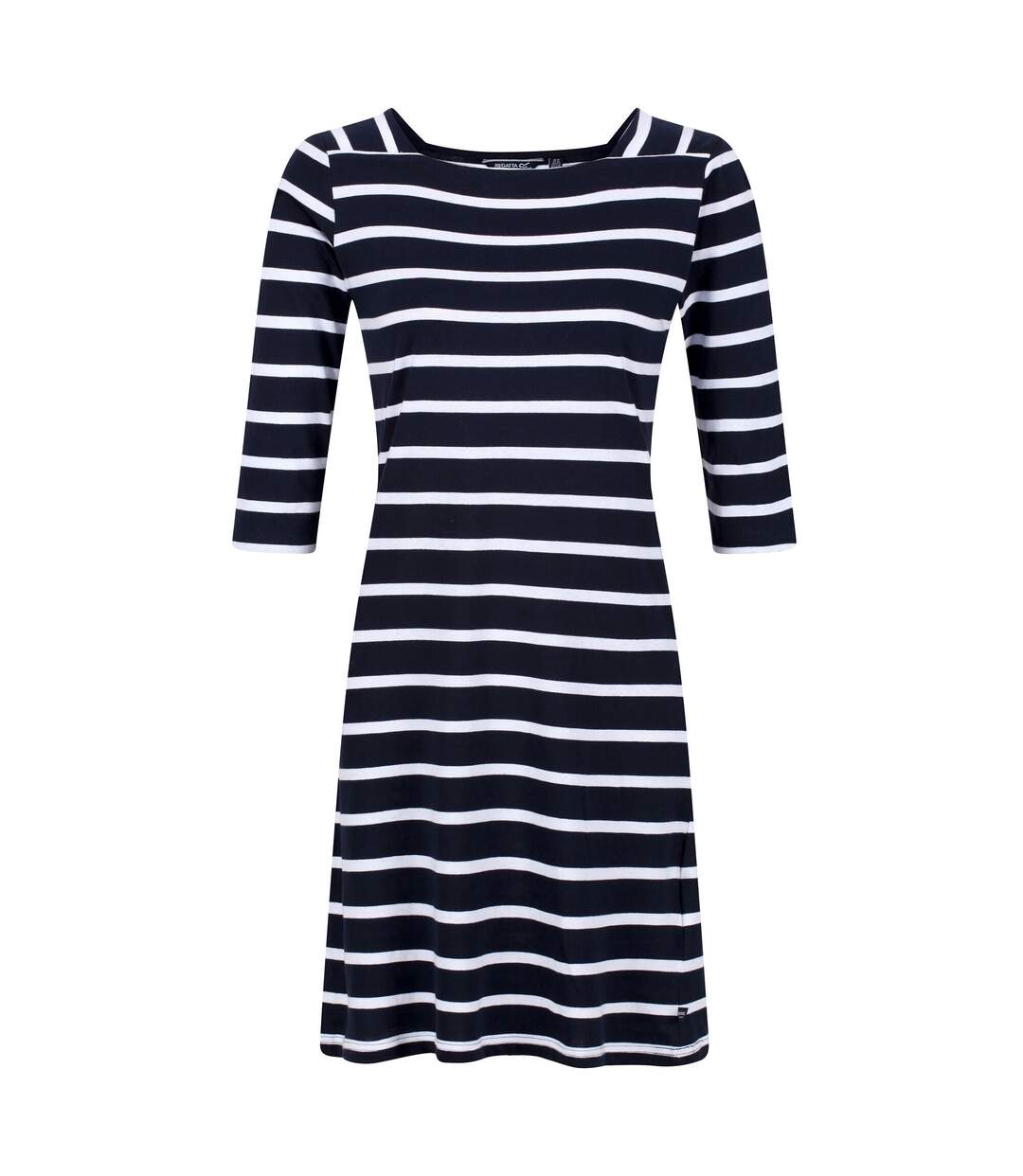 Womens/ladies paislee stripe casual dress navy/white Regatta