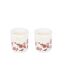 Coffret 2 Bougies Parfumées Maman Chérie 8cm Rose-3