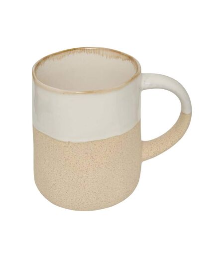 Lot de 6 Mugs en Faïence Kate 34cl Blanc