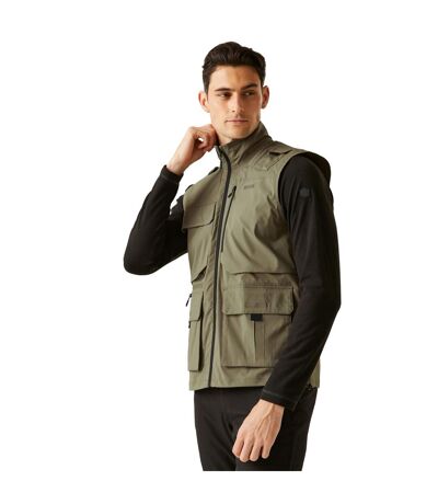 Mens Travel Light Packaway Gilet Treetop Regatta