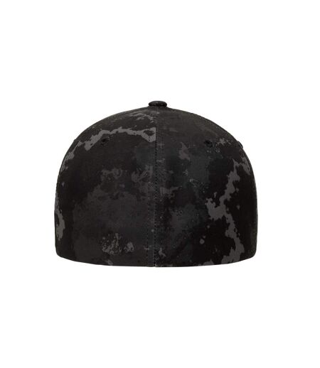 Casquette Motif/style Camouflage Veil Noir Flexfit