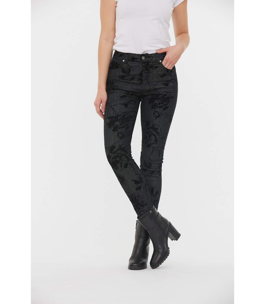 Jean coton slim LC135-2