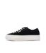 Baskets noires femme calvin klein jeans vulc-1