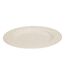 Lot de 6 Assiettes Plates Solène 28cm Beige-2