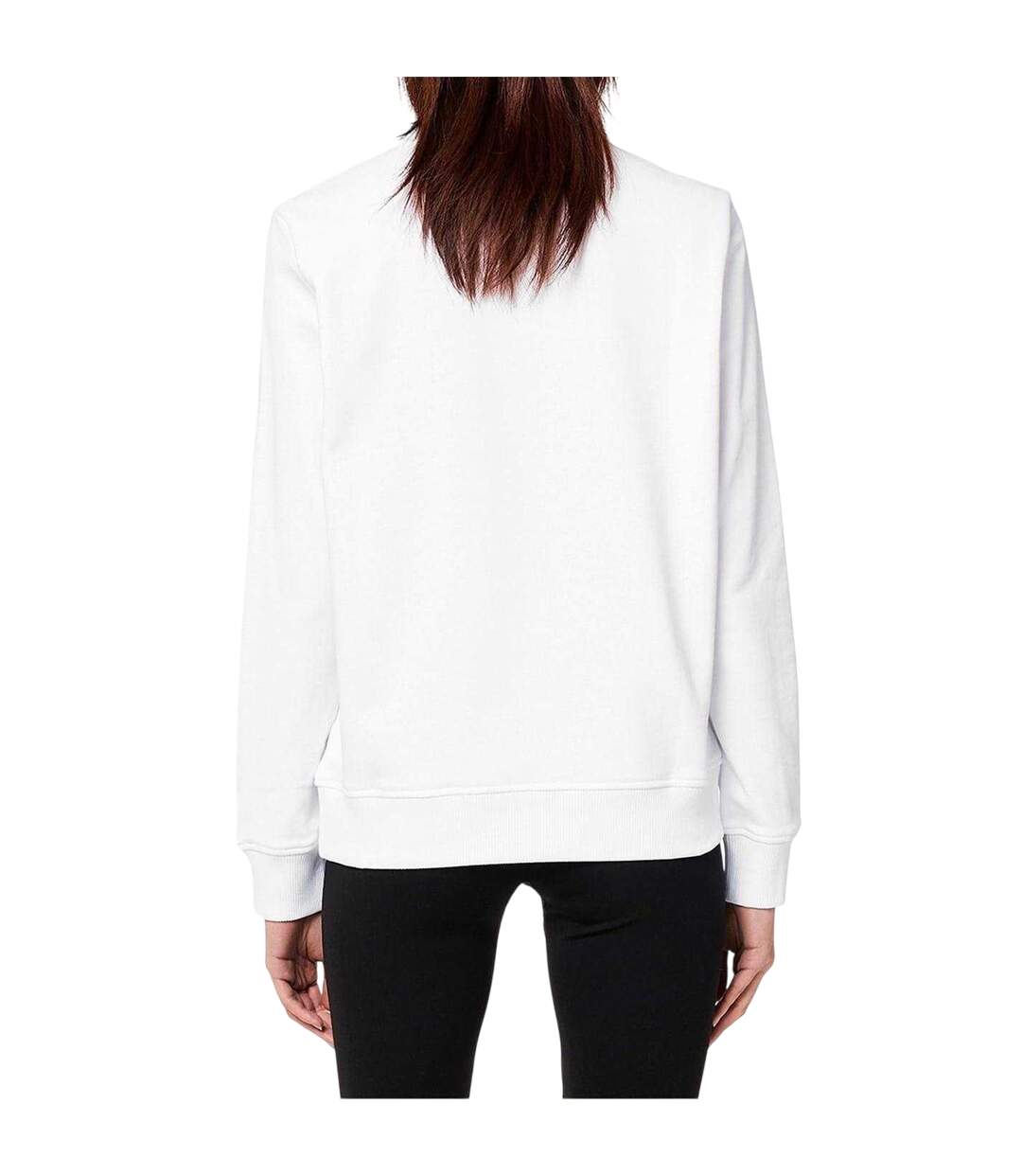 Sweat Motif/style Logo Femme Blanc Boss-2
