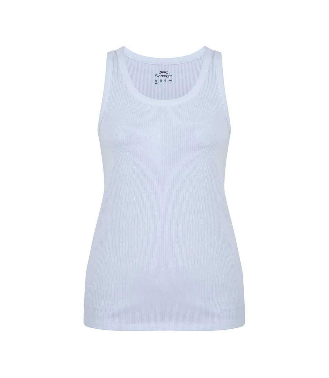 Débardeur Motif/style Logo Femme Blanc Slazenger-1