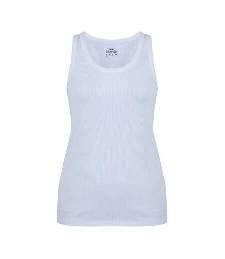 Débardeur Motif/style Logo Femme Blanc Slazenger