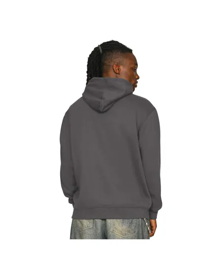Sweat À Capuche Premium Adulte Charbon Casual Classics
