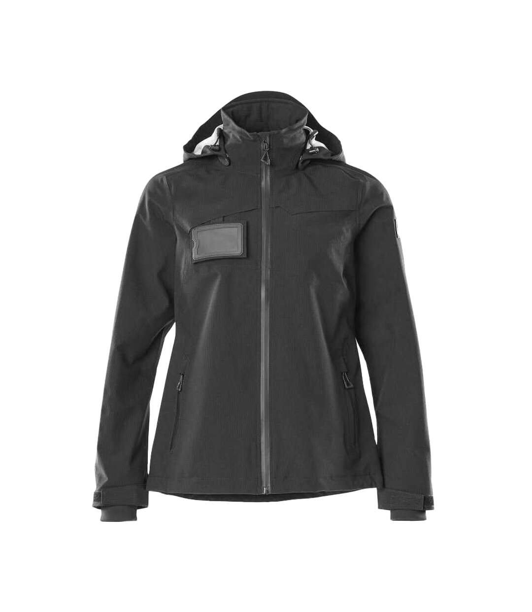 Womens/ladies Accelerate Shell Jacket Black Mascot-1