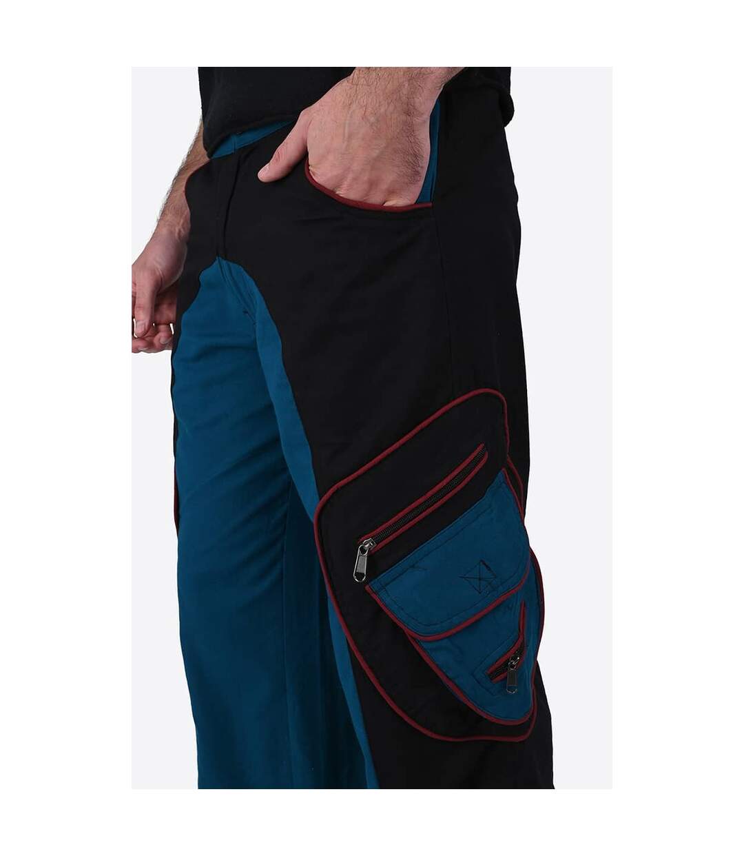 Pantalon bicolore multi poches - NAMASTE