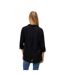 Chemise Manches Roulées Femme Noir Vero Moda-3