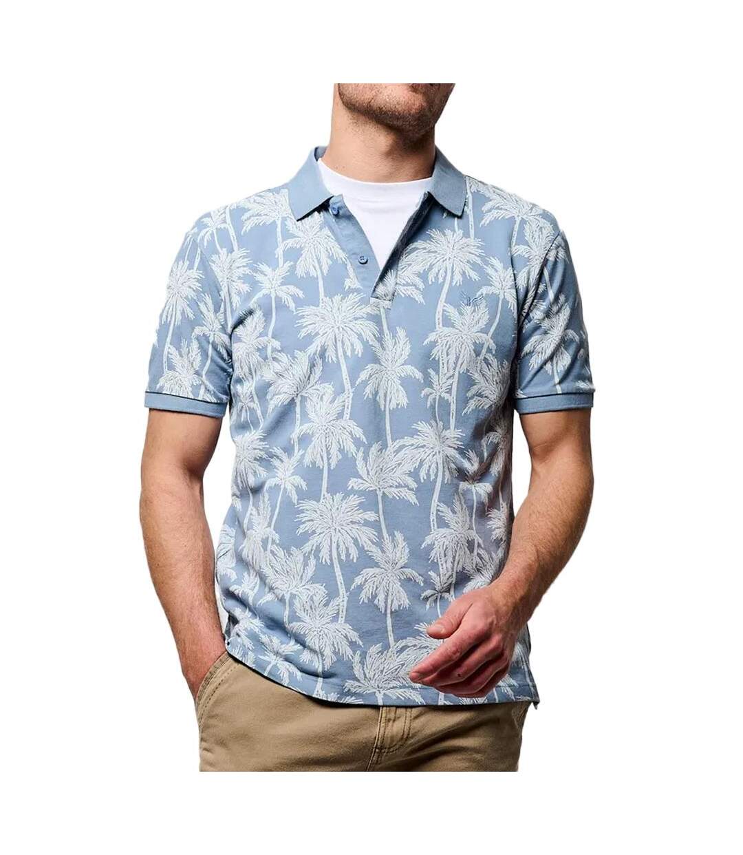 Polo bleu homme kaporal tyron25em91 - xxl-1
