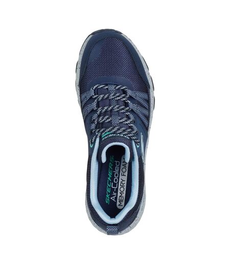 Chaussures De Marche Escapeplan Femme Bleu Marine Bleu Skechers