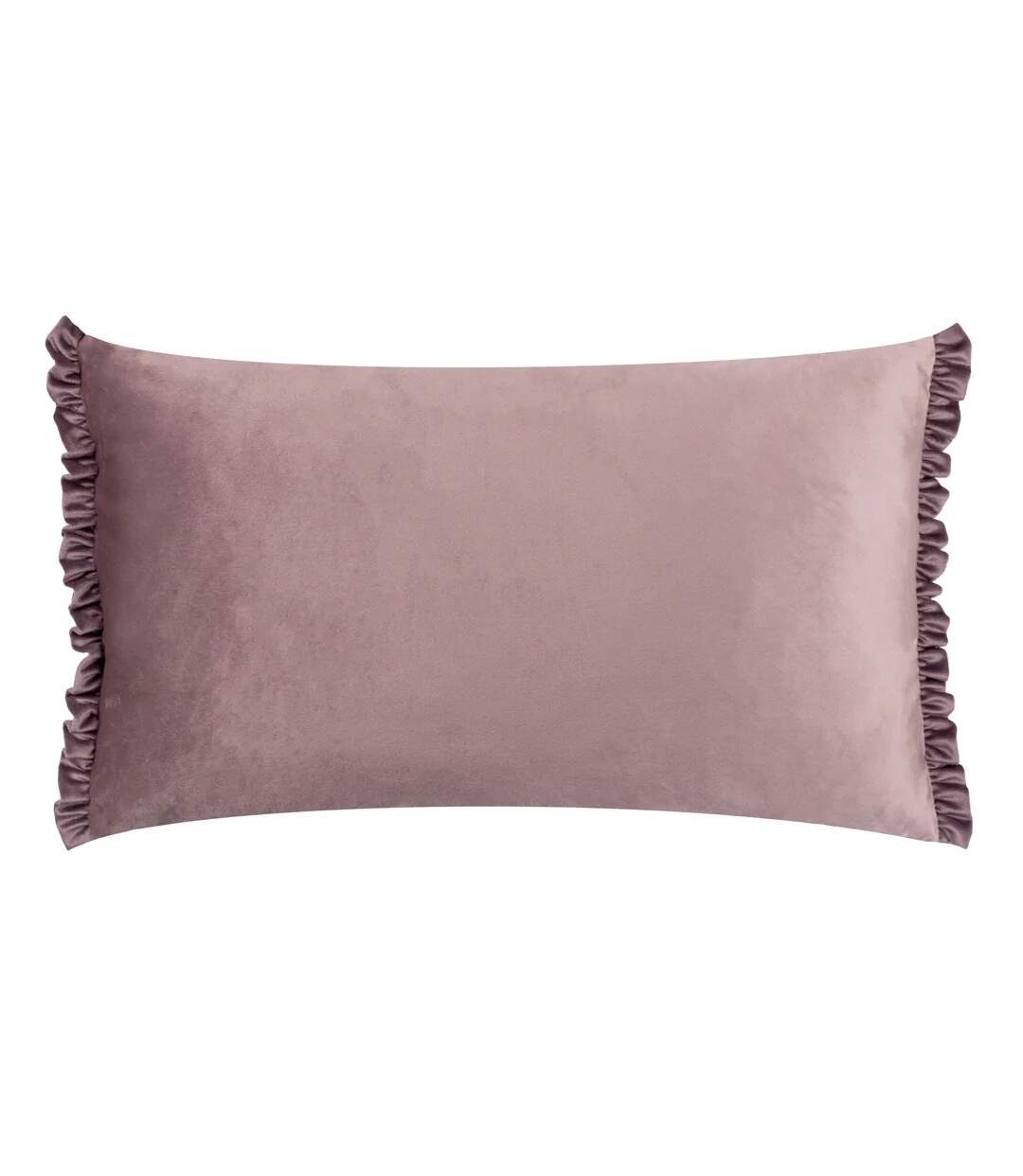 Tilly reversible velvet cushion cover 50cm x 30cm heather/smoke Wylder-1