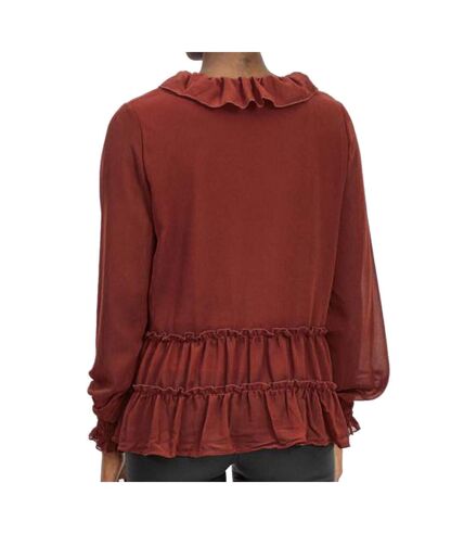 Blouse Terracotta Femme Vila VILISANN - 38