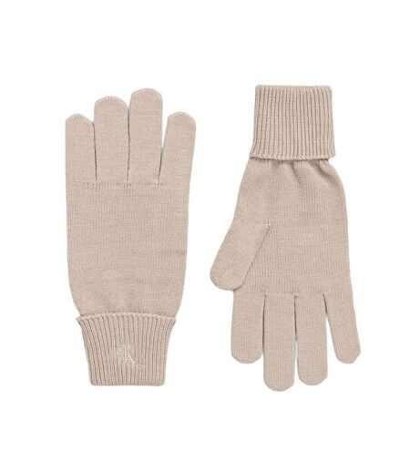 Gants beige femme calvin klein jeans ck fine gloves