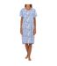 Summer short sleeve nightgown KL45000 Women's cotton nightgowns, women's summer sleepwear, women's short sleeve nightgown