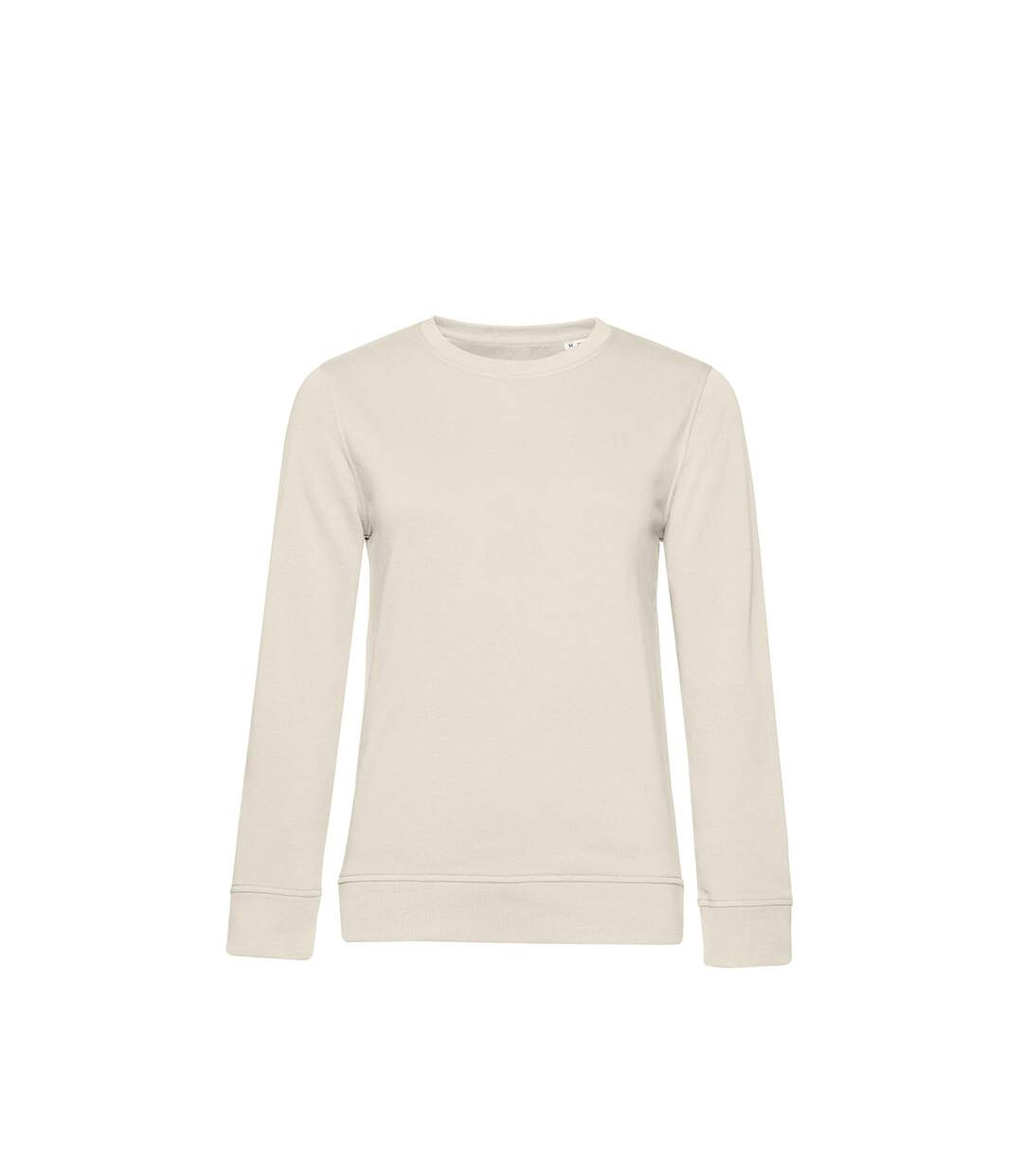 Sweat femme blanc cassé B&C-1