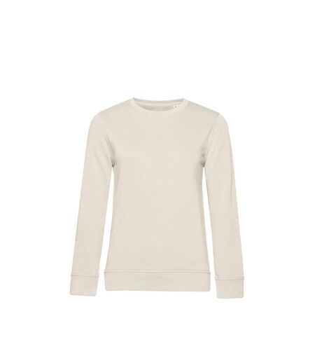 Sweat femme blanc cassé B&C