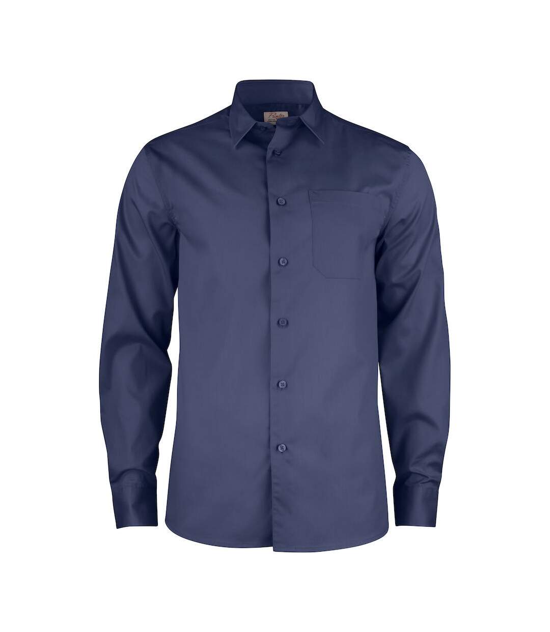 Printer Mens Point Formal Shirt (Navy)