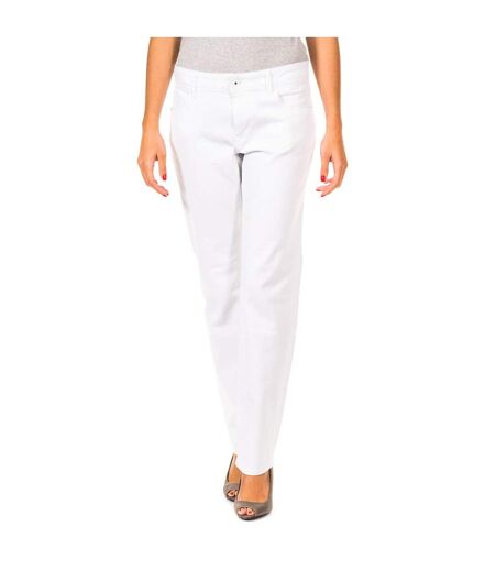 Long waterproof trousers with straight cut 31694110 woman