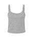 Débardeur Femme Gris Clair Chiné Bella + Canvas-1