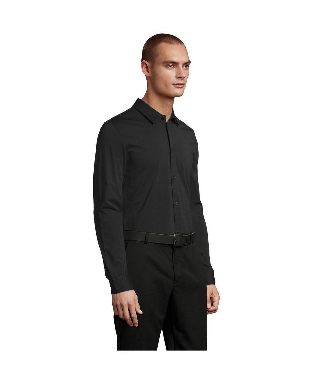 Chemise Balthazar Homme Noir NEOBLU-3