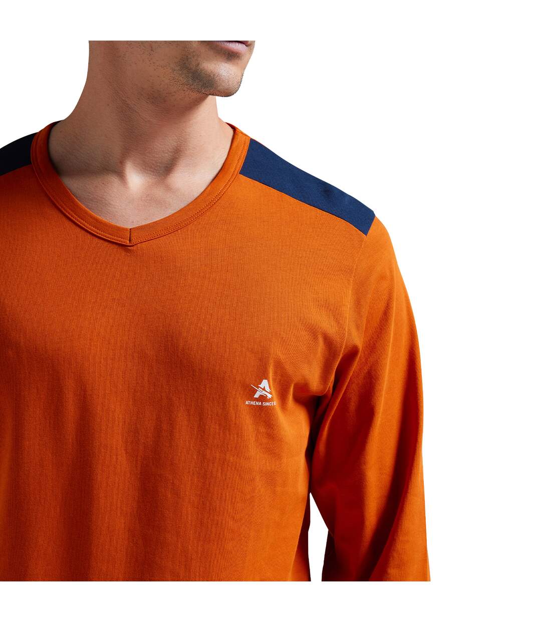Pyjama long homme Ecopack Construction Athena-3