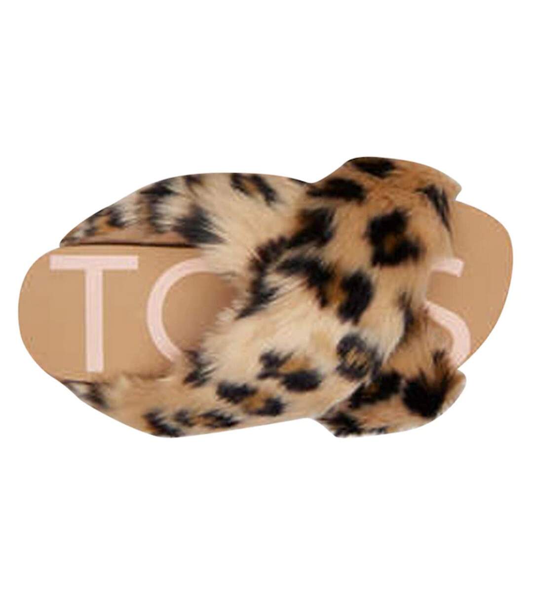 Toms Womens/Ladies Susie Cheetah Print Slippers (Natural) - UTFS9484-4