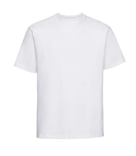 T-shirt Classic Homme Blanc Russell