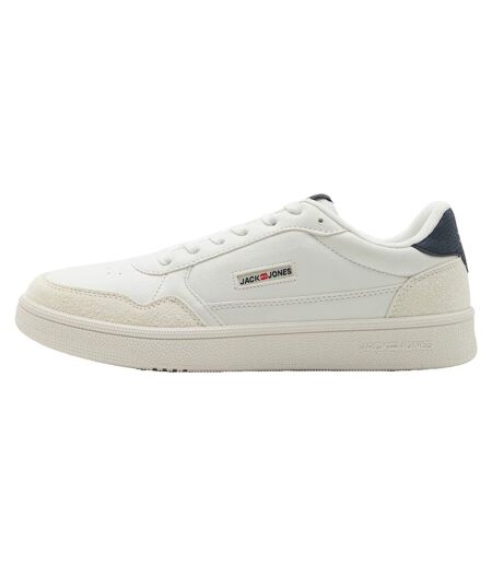 Mens bounce trainers white/navy blazer Jack And Jones