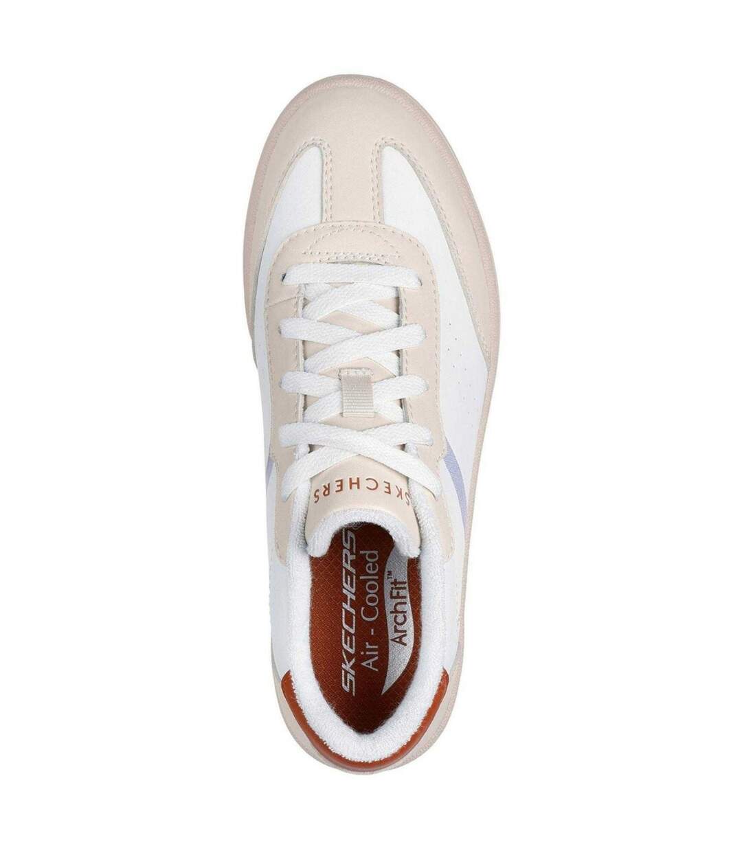 Womens/ladies Af Classic Arch Fit Trainers Tan Skechers-3