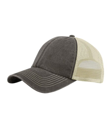 Casquette Trucker Vieux Marron Beige Gris Beechfield