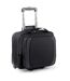 Valise cabine trolley - poche spéciale laptop - QD973 - noir
