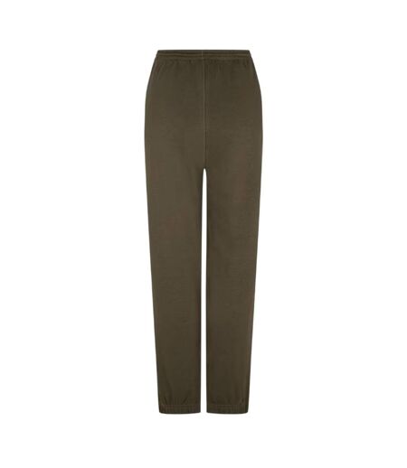 Unisex Adult Fleece Jogging Bottoms Army Green Reebok