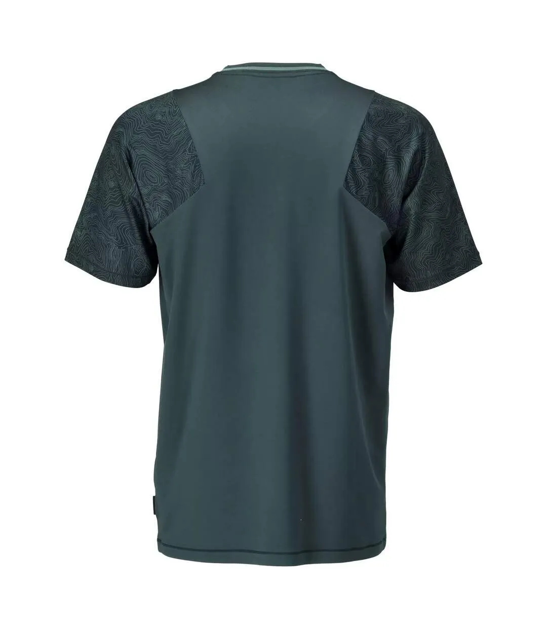 T-shirt Manches Courtes Customised Homme Vert Forêt Mascot-2