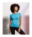 Skinni Fit Womens/Ladies Feel Good Stretch Short Sleeve T-Shirt (Stone Blue)