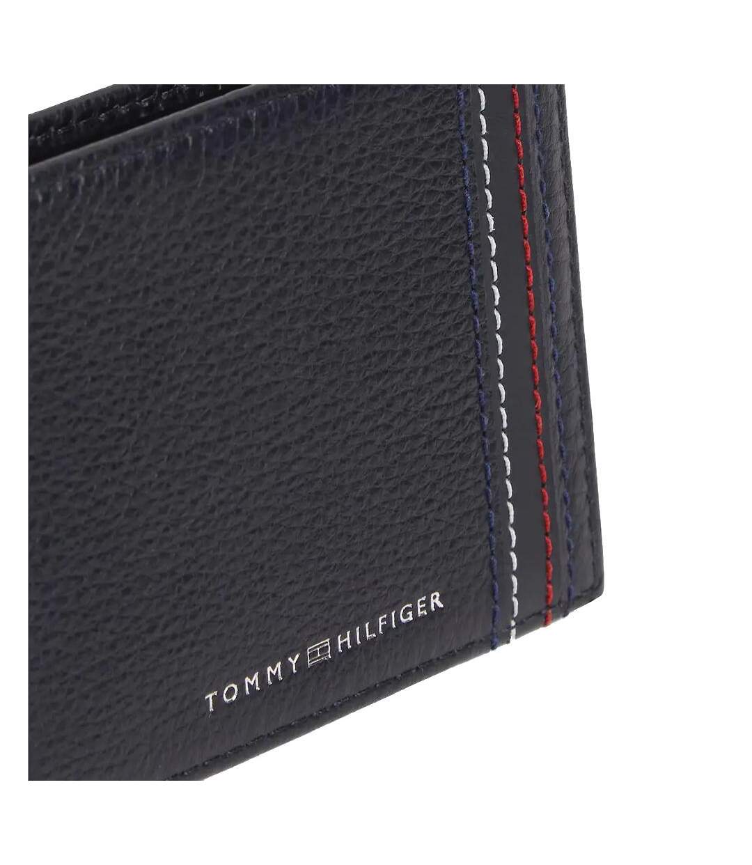 Portefeuille marine homme tommy hilfiger central mini-2