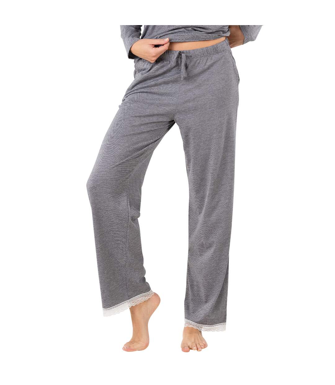 Pyjama long femme GRAPHIC Athena-3