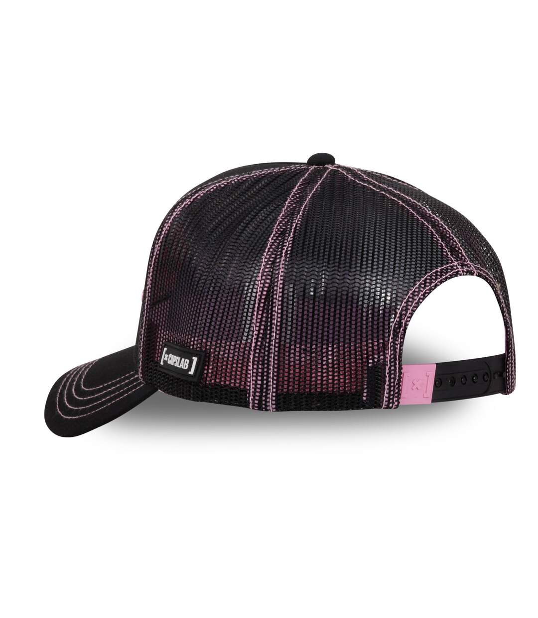 Casquette femme trucker fermeture snapback Barbie Capslab-4