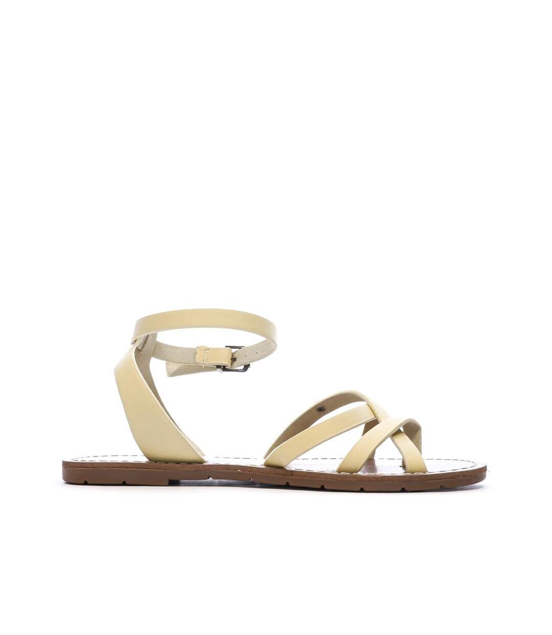 Sandales jaunes femme chattawak perla-2