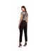 Womens/ladies Jjesca Metallic Top Charcoal Ted Baker-3