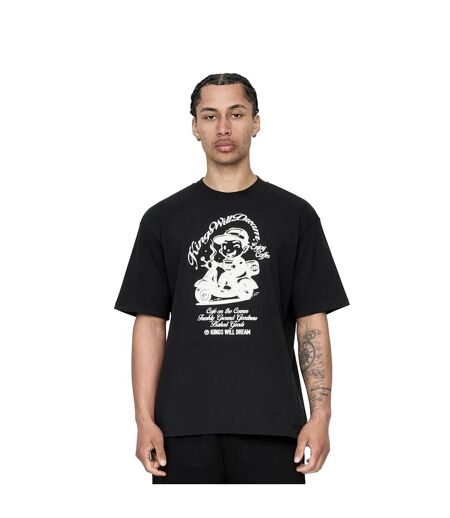 T-shirt Studio Cafe Boy Homme Noir Kings Will Dream