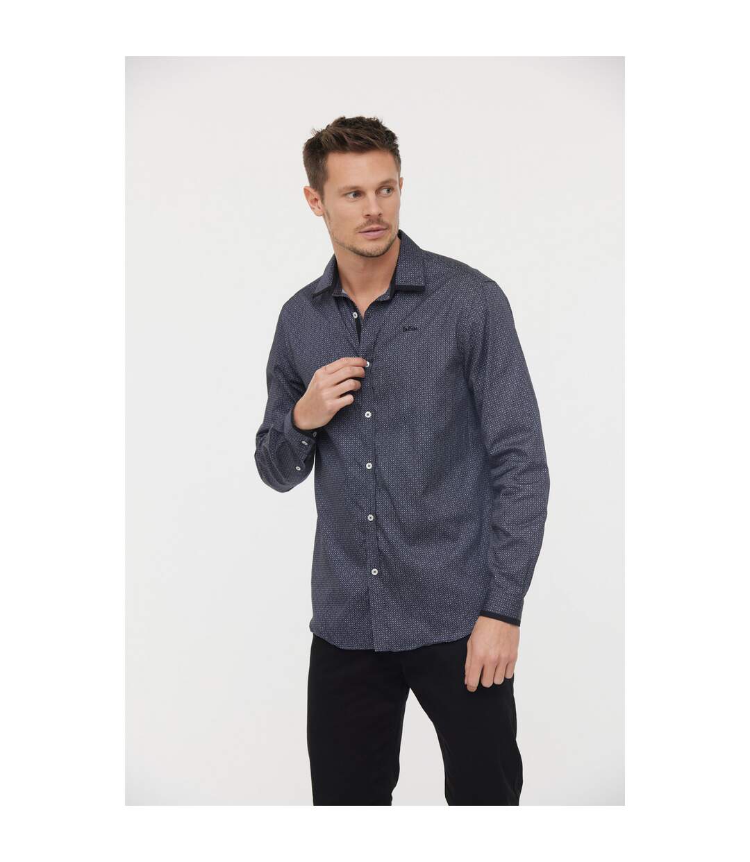 Chemise manches longues coton regular DIMIX