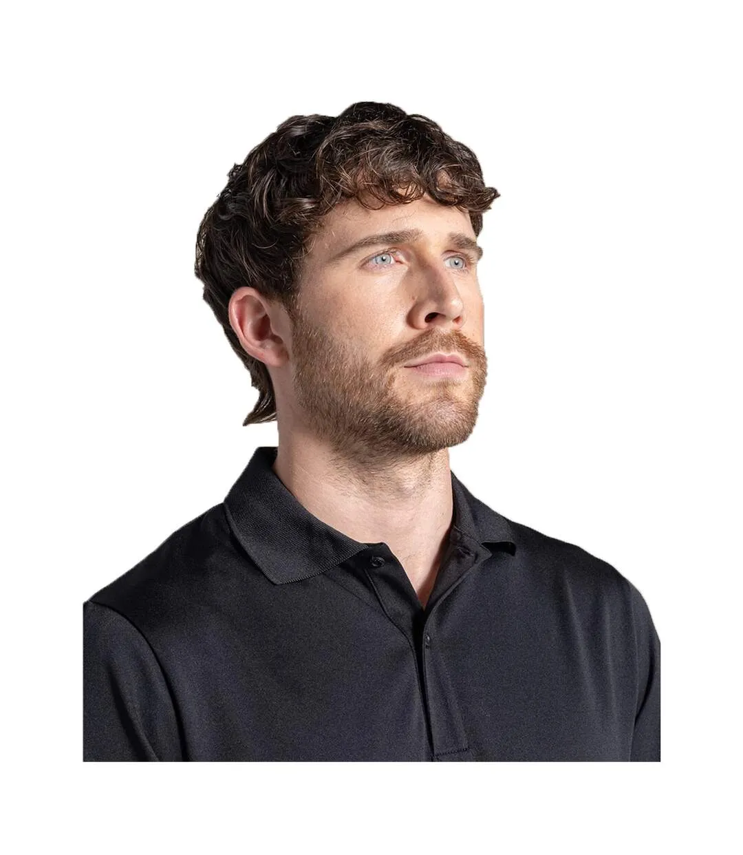 Mens Basecamp Wicking Polo Shirt Black Craghoppers Expert-4