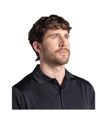 Mens Basecamp Wicking Polo Shirt Black Craghoppers Expert