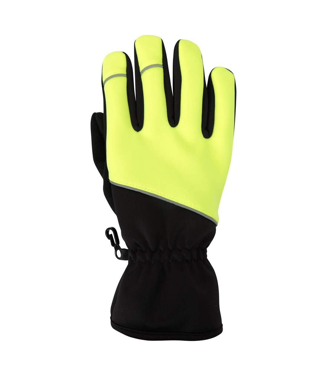 Mountain Warehouse Mens Swift Water Resistant Cycling Gloves (Yellow/Black)