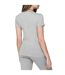 T-shirt Motif/style Logo Brodé Femme Gris Clair Chiné Tommy Hilfiger-3