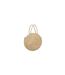 Sac de Plage Rond Bali 40cm Naturel & Blanc