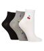 3 Pack Ladies Ribbed Anklet Socks with Frill Welt - Soft Stylish Everyday Fit-1